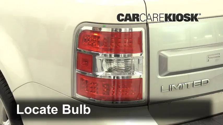 2018 Ford Flex Limited 3.5L V6 Turbo Sport Utility (4 Door) Lights Turn Signal - Rear (replace bulb)